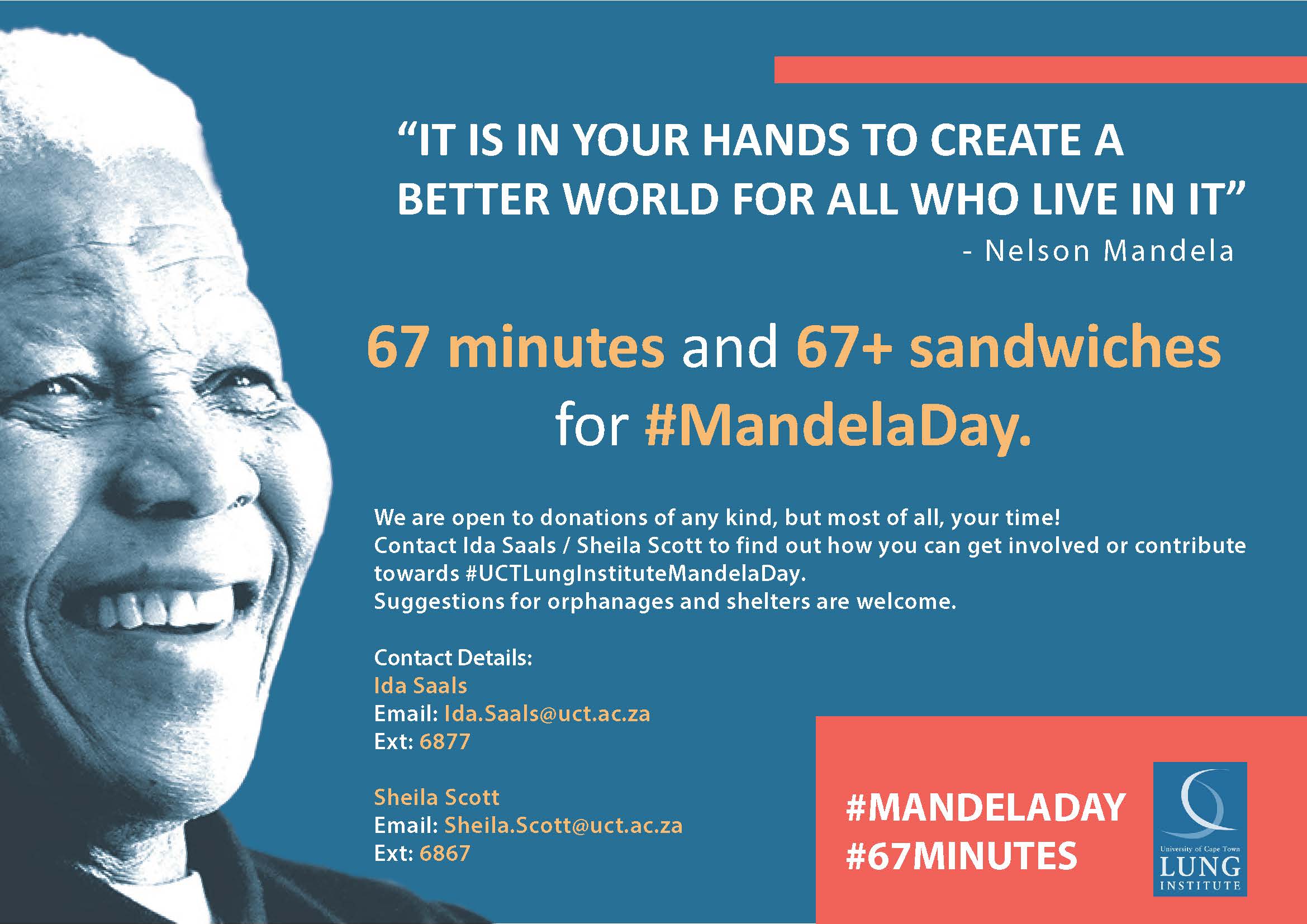 essay about make every day a mandela day
