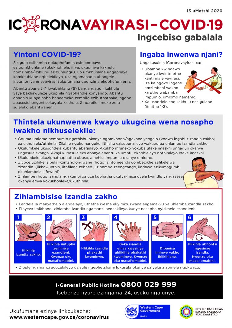 essay about covid 19 in xhosa